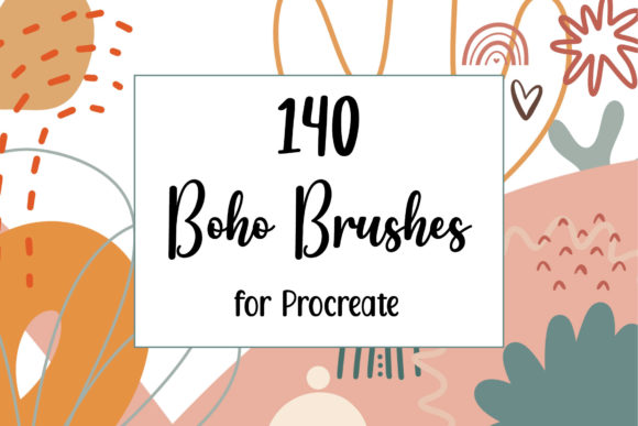 Download 140 Boho Procreate Brushes Stamps - Brush Collection