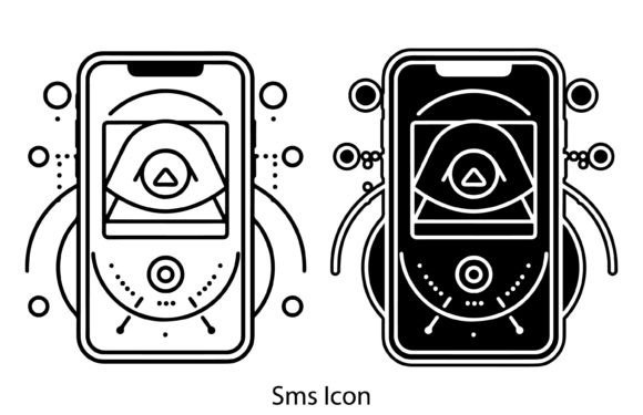 Download Sms Icon Outline Vector Simple Set - Vector Collection