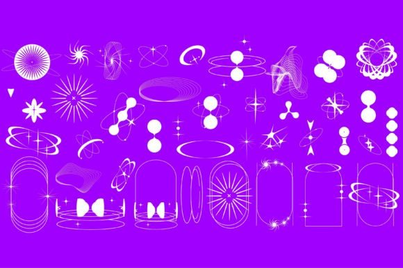 Download Y2k Aesthetic Shape Modern Sipmle Set - Sipmle Collection