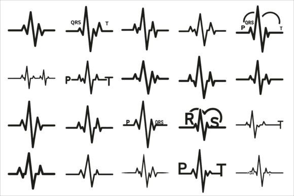 Download Modern Heartbeat Symbol Icon Vector - Vector Collection